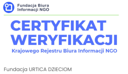 Certyfikat weryfikacji NGO