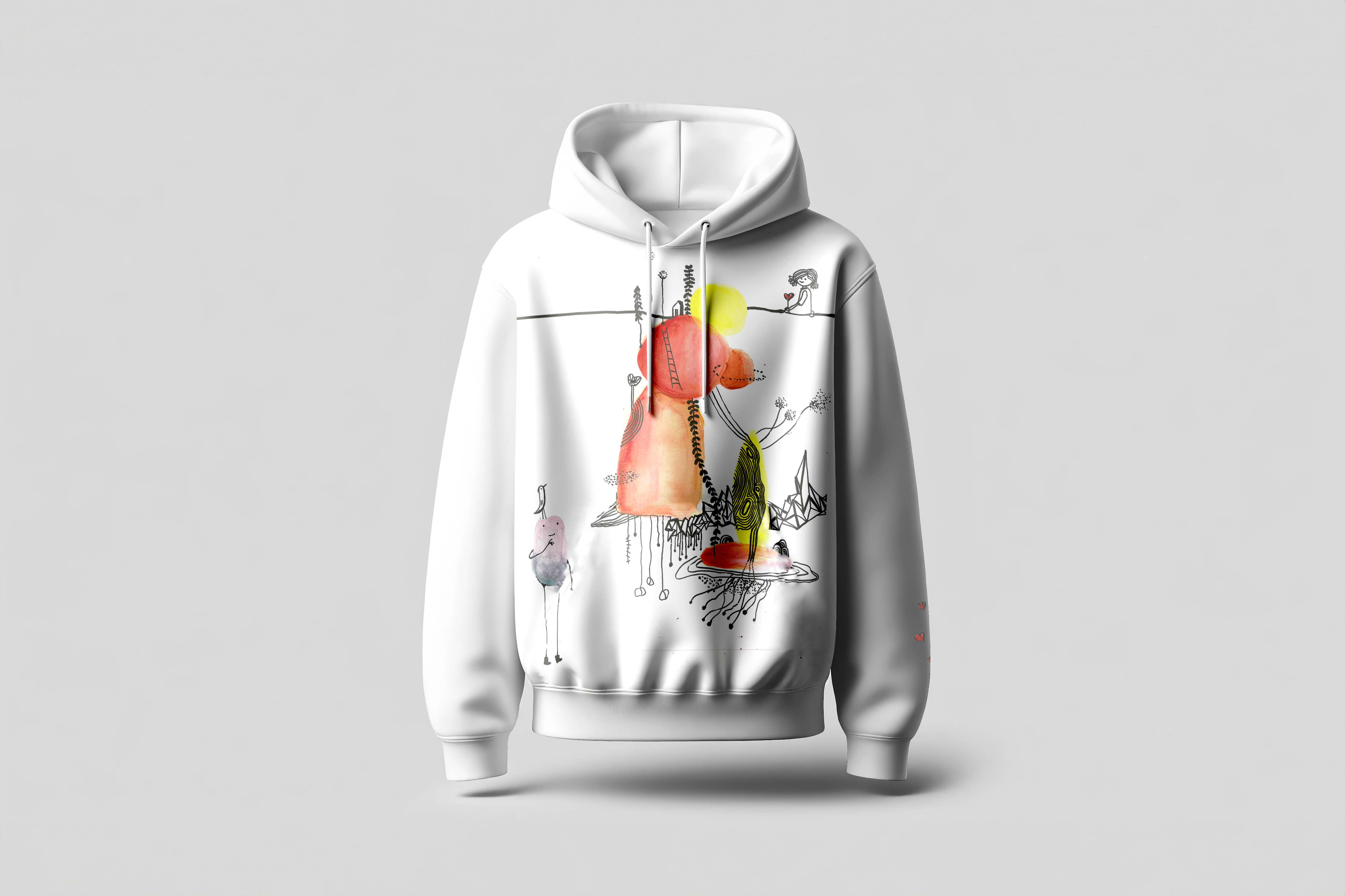 Bluza „Wyobraźnia” – nadruk przód-tył