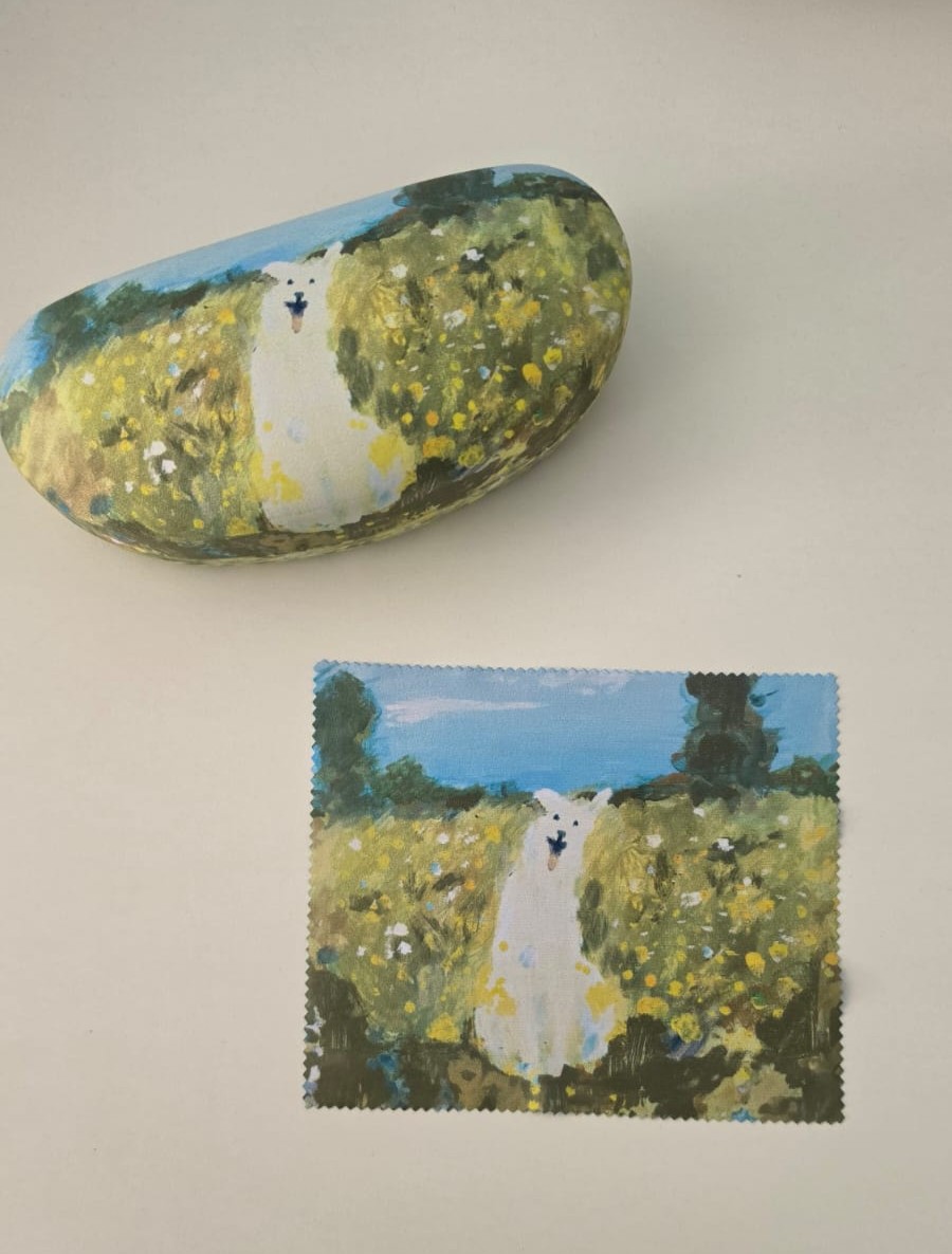 Etui „Pies w polu”