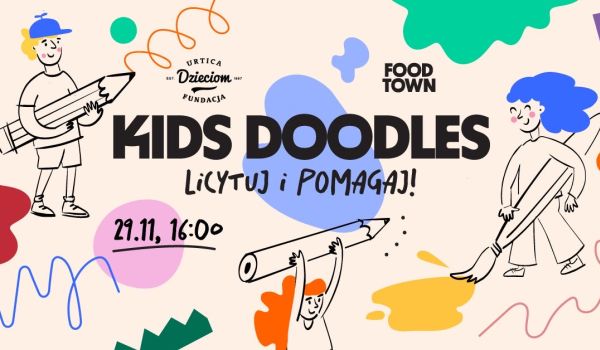 Kids Doodles – aukcja towarzysząca 29. Gali Urtica Dzieciom